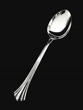 Reed & Barton Sterling Silver 18th Century Oval Soup Dessert Spoon - 6 3/4 "