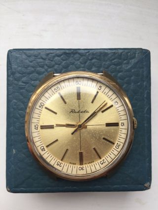 Raketa Wrist Watch Gold Plated Russian Soviet Vintage 2609