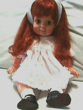 Vintage 24 " Baby Crissy Doll Grow Hair Doll 1972/73 Ideal Exc