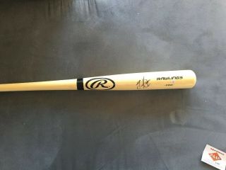 Bryce Harper Hand Signed Autographed Ash Baseball Bat Philadelphia Phillies