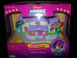 Euc 100 Complete (lights Up) Disney Polly Pocket Minnie 