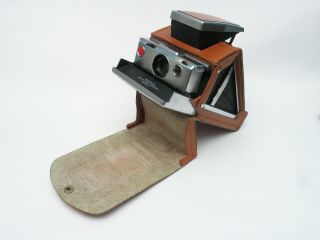 Vintage Brown Polaroid Sx - 70 Land Camera Ever Ready Case Leather Tasche