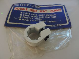 Nos 1 Vintage Old School Bmx Meteor - Lite Double Grip Seat Clamp