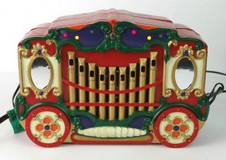 Vintage Mr Christmas Lighted Musical Holiday 21 Songs Carousel 8 Circus Animals 3