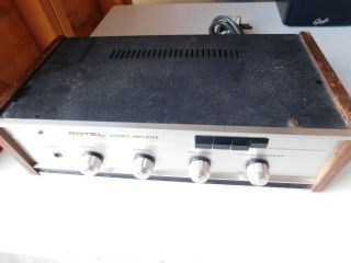 Vintage Retro Rotel Ra - 210 Solid State Stereo Amplifier Made In Taiwan