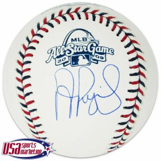 Albert Pujols Cardinals Signed Autographed 2009 All Star Game Baseball Jsa Auth