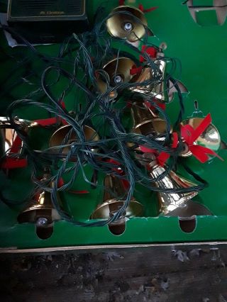 Vintage Mr.  Christmas Bells Of Christmas 10 Musical Bells With 21 Songs 3