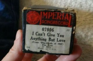 Vintage Imperial Piano Roll I Can 