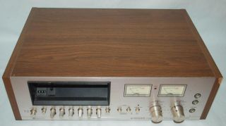 Vintage Pioneer Stereo Cassette Tape Deck Model Ct - F6161 Ss