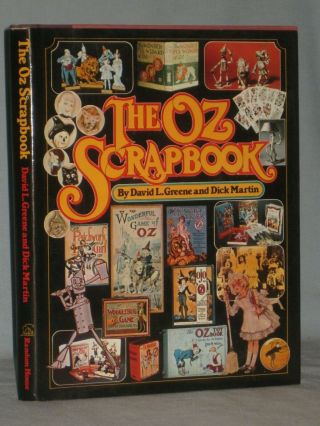1977 Book The Oz Scrapbook By Greene & Martin