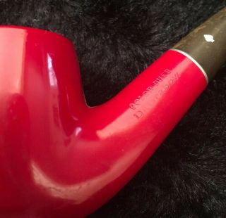 VINTAGE Tobacco SMOKING PIPE DR.  GRABOW RED COLOR DUKE 2461905 2