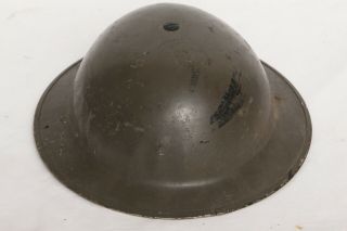 Vintage J.  S.  S.  1940 Wwii British Brodie Helmet With Liner And Strap 62