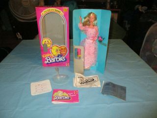 Vintage Mattel 1978 Kissing Barbie 2597