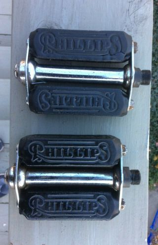 Vintage Bicycle 1950’s Raleigh - Phillips Pedals Made In England.