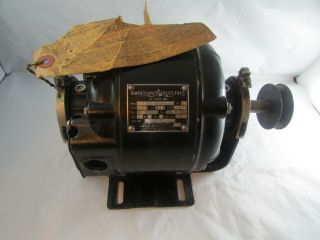 Vintage Emerson Electric Motor S60cxsfb - 2764 1/6 Hp Made In Usa