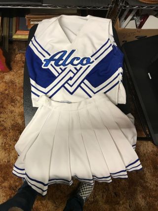 Vintage High School Cheerleader Uniform Outfit Costume Skirt Md Alco 90’s