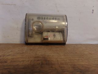 Vintage Gillette Adjustable Safety Razor In Plastic Case.  W/blades