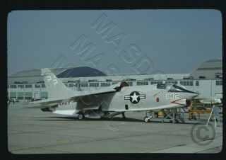 345 - 35mm Kodachrome Aircraft Slide - Rf - 8g Crusader Buno 146863 Vfp - 63 In 1975