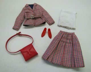 Vintage Barbie Doll 1966 Francie " Checkmates " 1259 Complete Outfit