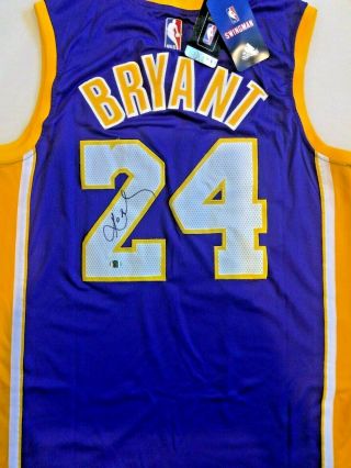 Kobe Bryant Signed Adidas Swingman Jersey