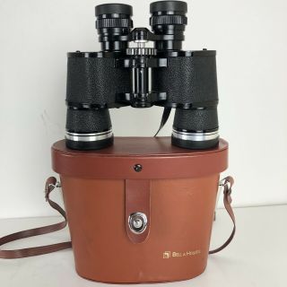Vintage Bell & Howell Binoculars 8 X 40 Wide Angle 498ft At 1000yds With Case