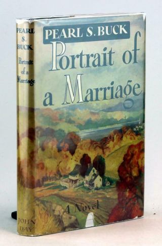 Pearl Buck First Edition 1945 Portrait Of A Marriage Pre - War America Hc W/dj