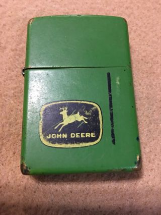 Vintage Zippo John Deere Lighter B 07