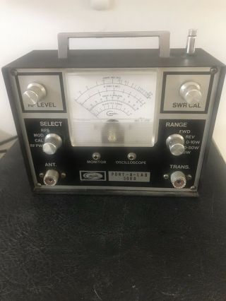 Courier Vintage Port A Lab 500 D Swr Power Dummy Load Ham Radio Cb Test Lab