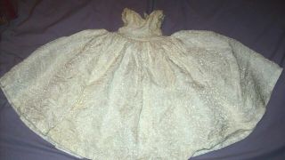 Vintage 1950’s Madame Alexander Cissy Dress Brocade Ball Gown