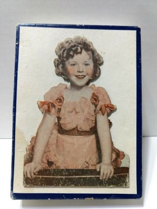 1936 Shirley Temple Stationary Box With 8 Stationary Papers,  Western Tablets