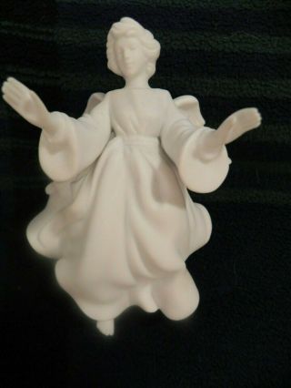 Vtg 1985 Avon Porcelain Nativity Collectibles The Angel1985 Flying Angel Boxed
