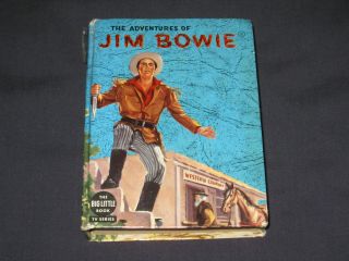 Big Little Book The Adventures Of Jim Bowie 1648 Hb