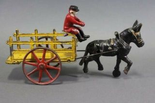Kenton Or Dent Vintage Horse And Cart