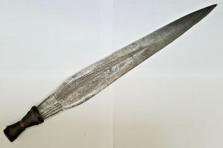 Antique African Boa Zande Short Sword Congo Zair