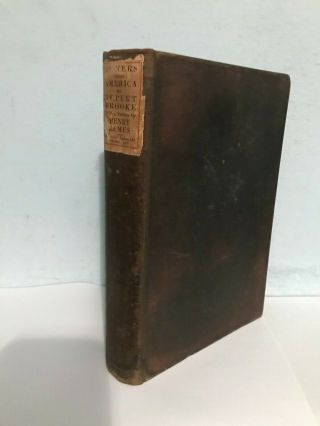 Letters From America By Rupert Brook.  First Edition 1916.