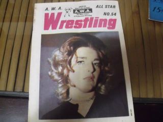 5 Vintage Eclectic Wrestling Magazines & Bulletins - Female,  Women,  Girl Wrestlers 2