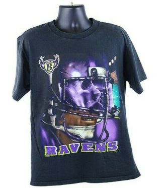 Vtg 1996 Baltimore Ravens T Shirt 90 