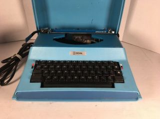 Vintage ROYAL Blue Electric Typewriter APOLLO 10 GT 2