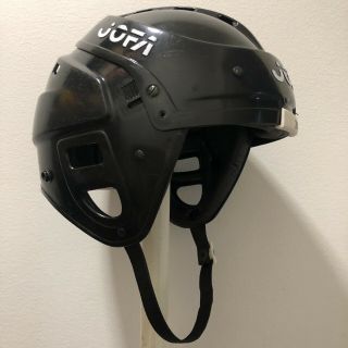 Jofa Hockey Helmet 390 Sr Senior Black Vintage Classic