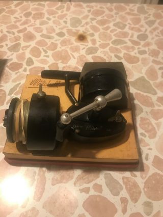 Vintage Garcia Mitchell 300 Spinning Reel w/ Box and Extra Spool,  Made in France 2