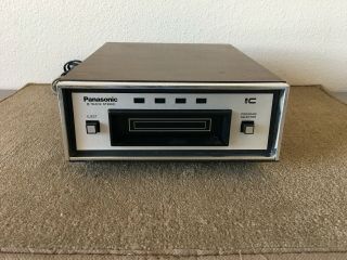 Vintage Panasonic Model Rs - 804us 8 Track Player,