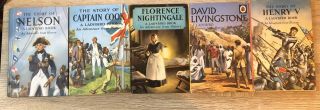 5 Vintage Ladybird Books Adventure From History Series 561