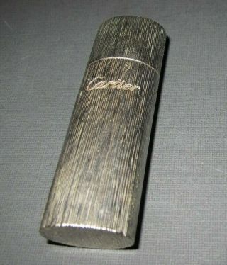 Vintage Cartier Purse Perfume Case W/ Atomizer Eau De Cartier