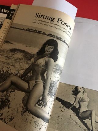 Vintage Photographing The Female Figure Bunny Yeager Bettie Page 3