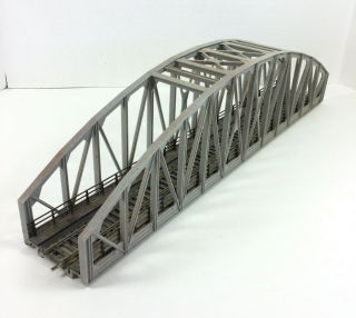 Roco Model Train Bridge Curved Arc Ho Vtg 18 " Built Weathered Diorama