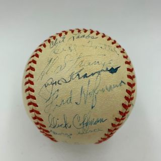 Rare 1940 St.  Louis Browns Team Signed Official American League Baseball