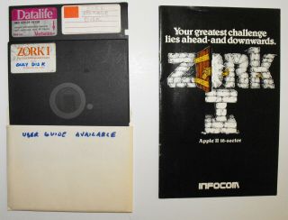 Vintage Apple Computer Software,  Zork I