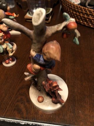 Vintage Hummel/goebel 56/a Culprits Boy In A Tree Dog Porcelain Figurine 6 "