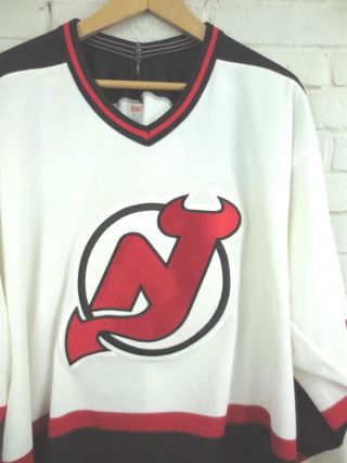 Vintage Jersey Devils Ccm Nhl Hockey Jersey Stitched Adult Medium Large