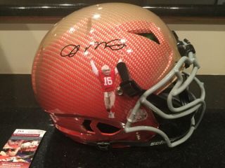 Joe Montana Signed San Francisco 49ers Authentic Hydro Dipped Full Helmet Jsa
